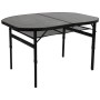 Стіл Bo-Camp Northgate Oval 120x80 cm Black/Grey (1404187)
