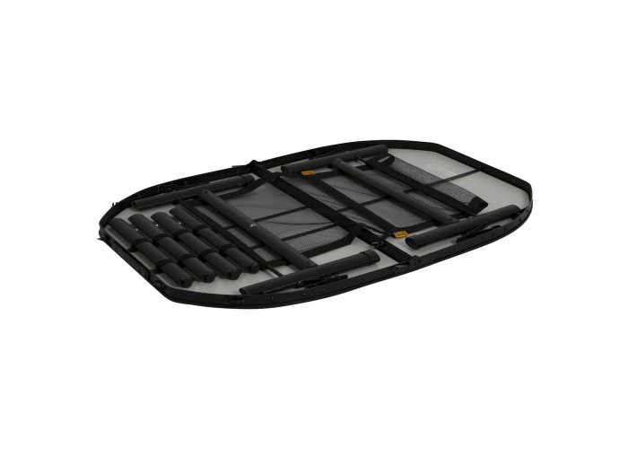 Стіл Bo-Camp Northgate Oval 120x80 cm Black/Grey (1404187)