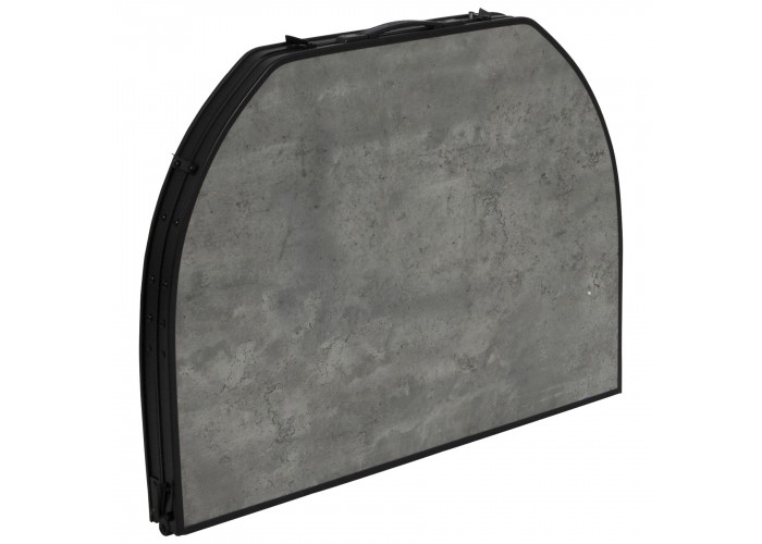 Стіл Bo-Camp Northgate Oval 120x80 cm Black/Grey (1404187)