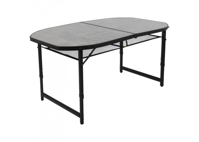 Стіл Bo-Camp Northgate Oval 150x80 cm Black/Grey (1404188)