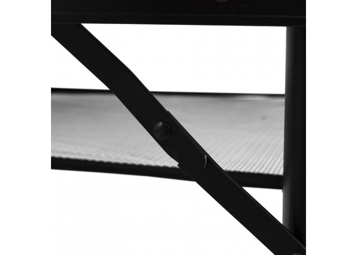 Стіл Bo-Camp Northgate Oval 150x80 cm Black/Grey (1404188)