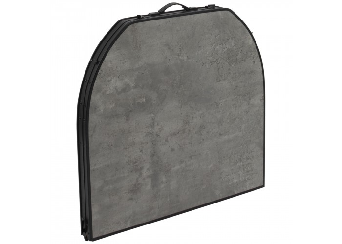 Стіл Bo-Camp Northgate Oval 150x80 cm Black/Grey (1404188)