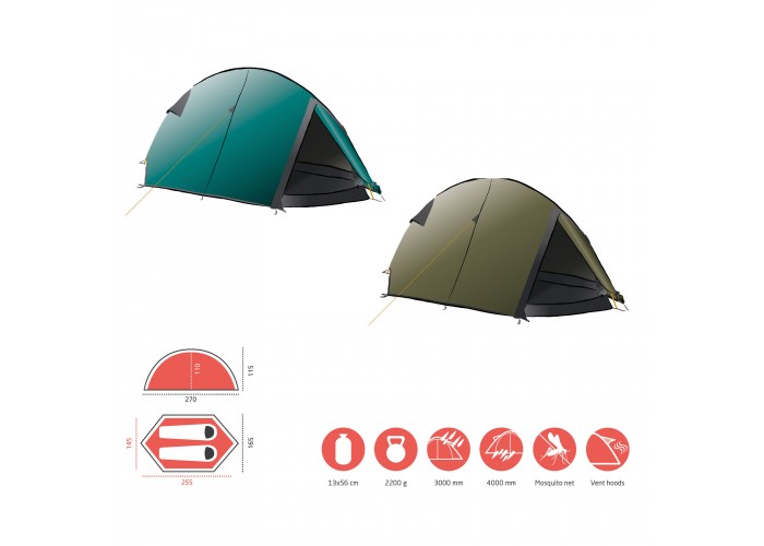Намет Grand Canyon Cardova 1 Alu Capulet Olive (30921256)