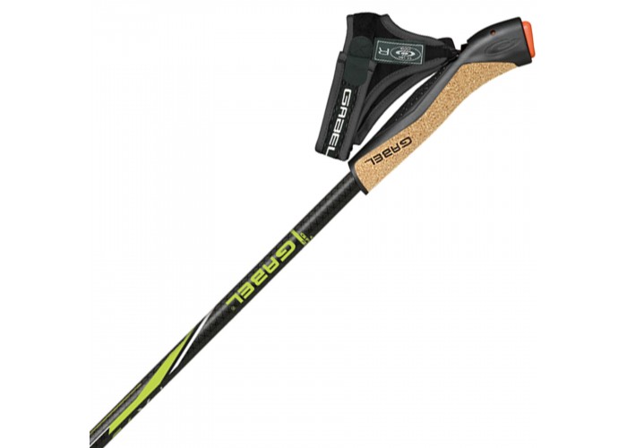 Палиці для скандинавської ходьби Gabel FX-75 Snake Carbon 125 Dual Spike (7009351011250)