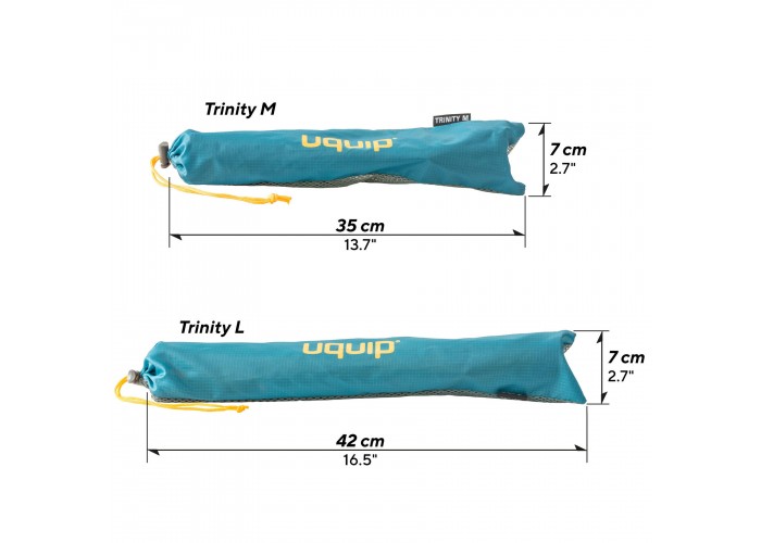 Стілець розкладний Uquip Trinity L Grey (244033)