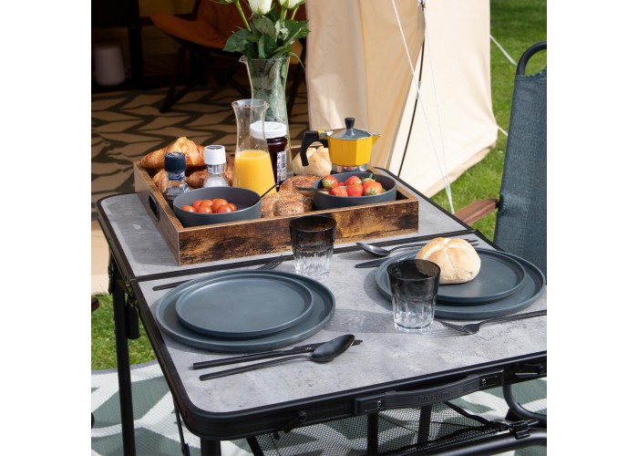 Стіл Bo-Camp Northgate 120x60 cm Black/Grey (1404186)