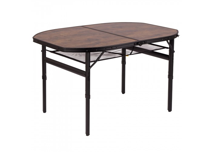 Стіл Bo-Camp Melrose Oval 120x80 cm Black/Wood look (1404220)