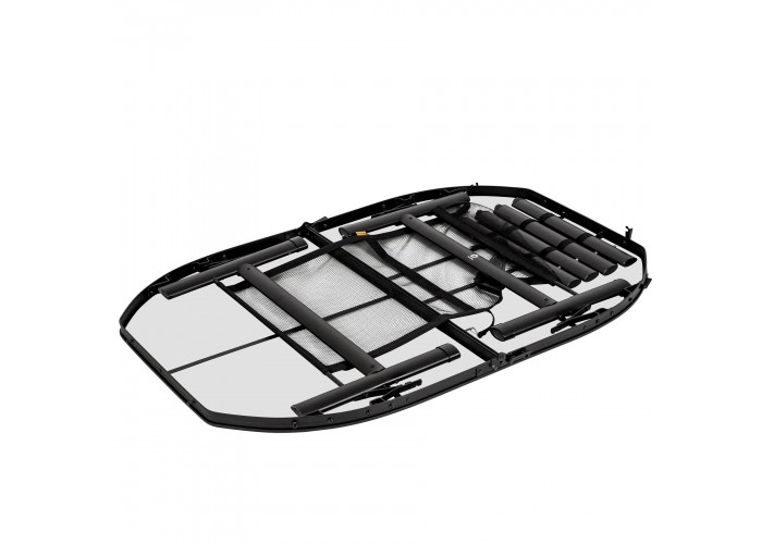 Стіл Bo-Camp Melrose Oval 120x80 cm Black/Wood look (1404220)