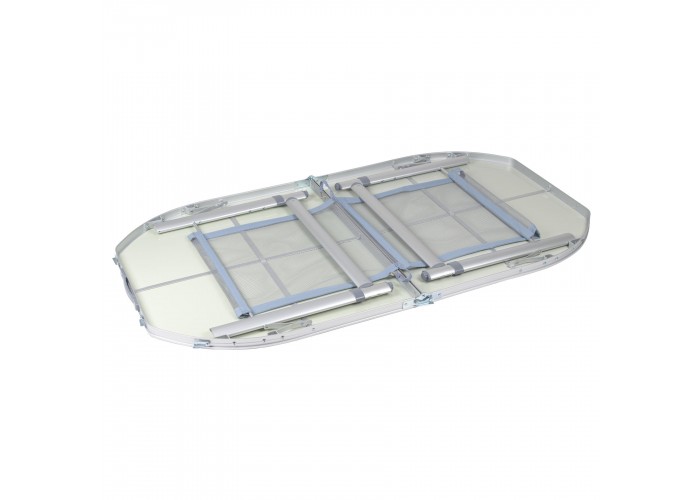 Стіл Bo-Camp Premium Oval 150x80 cm Grey (1404405)