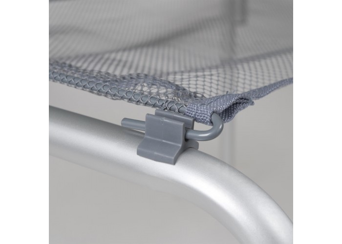 Стіл Bo-Camp Premium Oval 120x80 cm Grey (1404420)