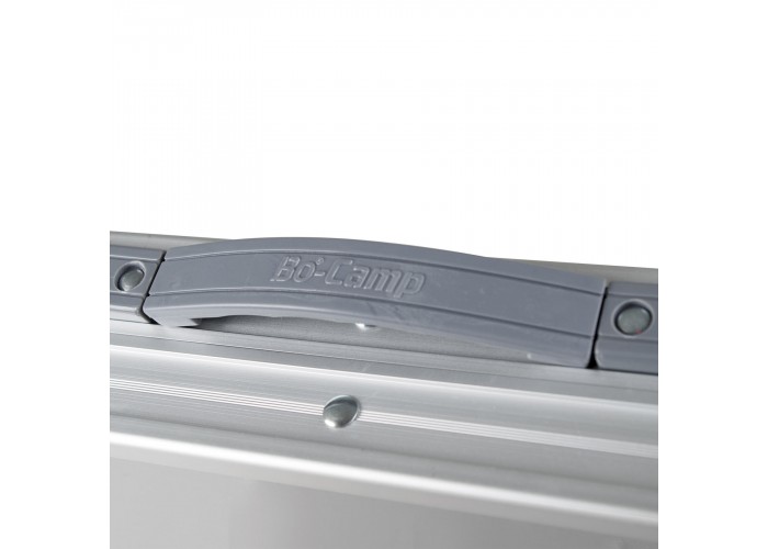Стіл Bo-Camp Premium Oval 120x80 cm Grey (1404420)