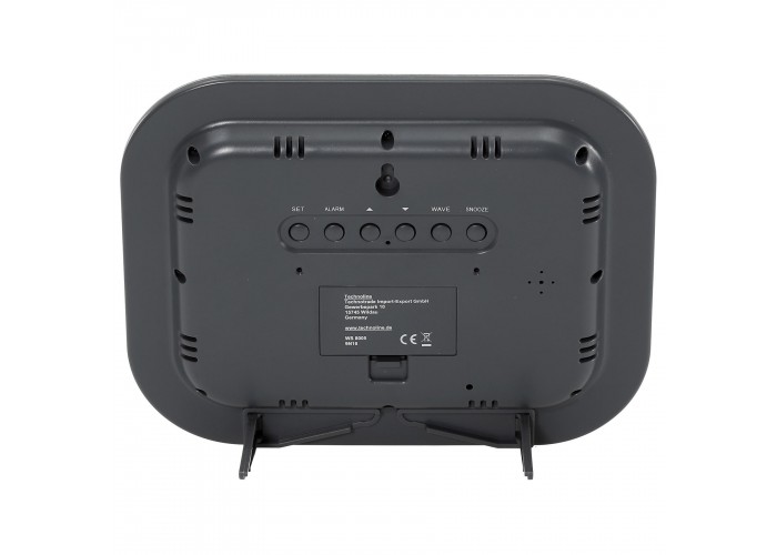 Годинник настінний Technoline WS8005 Silver/Black (WS8005)