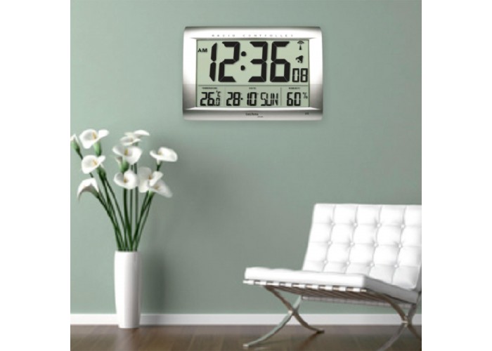 Годинник настінний Technoline WS8009 Silver (WS8009)