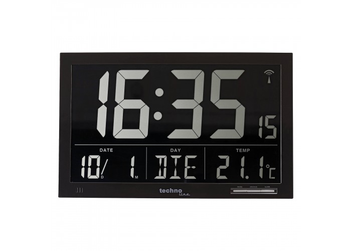 Годинник настінний Technoline WS8007 Black (WS8007)