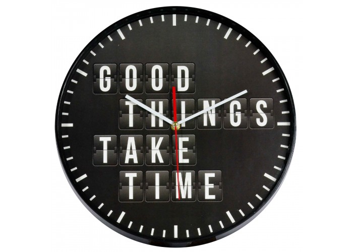 Годинник настінний Technoline 775485 Good Things Take Time (775485)