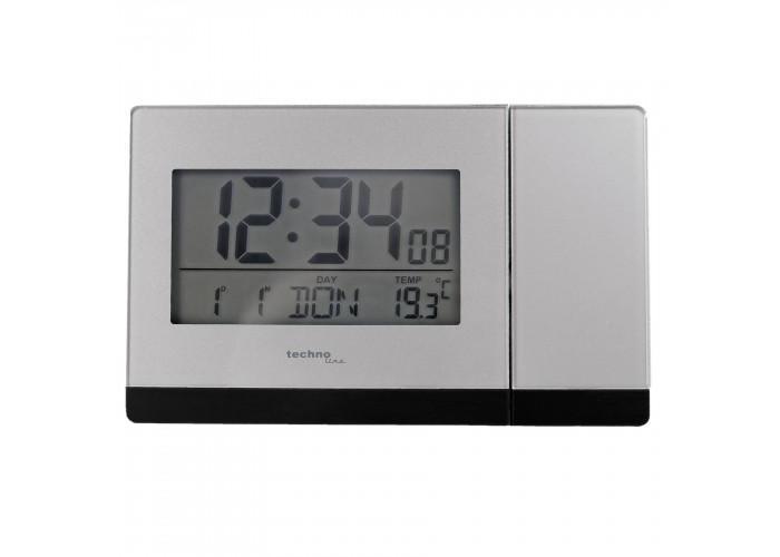 Годинник проекційний Technoline WT538 Silver/Anthracite (WT538)