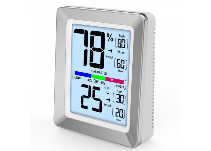 Термогігрометр Technoline WS9460 Silver/White (WS9460)