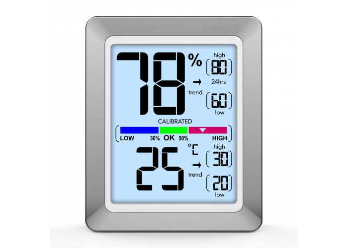 Термогігрометр Technoline WS9460 Silver/White (WS9460)