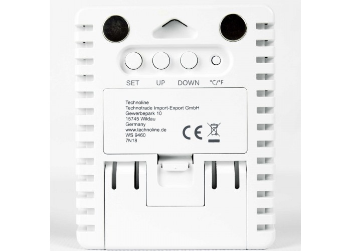 Термогігрометр Technoline WS9460 Silver/White (WS9460)