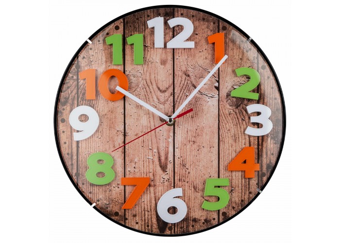 Годинник настінний Technoline WT7435 Wood Brown (WT7435)