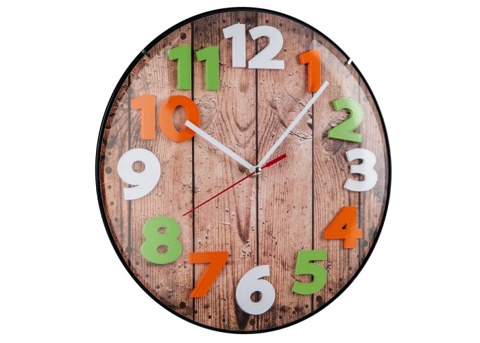 Годинник настінний Technoline WT7435 Wood Brown (WT7435)