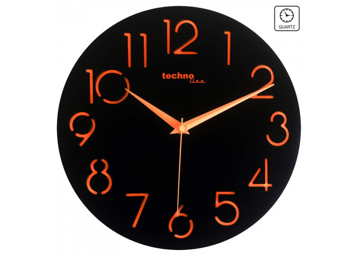 Годинник настінний Technoline WT7230 Black (WT7230)