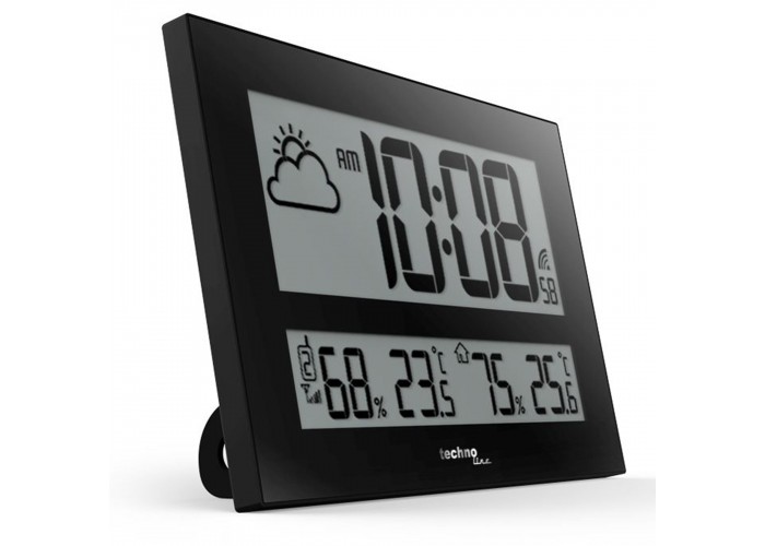 Годинник настінний Technoline WS8011 Black (WS8011)