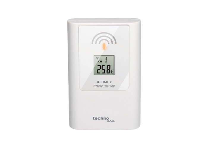 Годинник настінний Technoline WS8011 Black (WS8011)