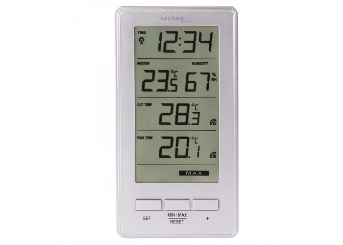 Термогігрометр Technoline WS9069 IT Silver (WS9069)