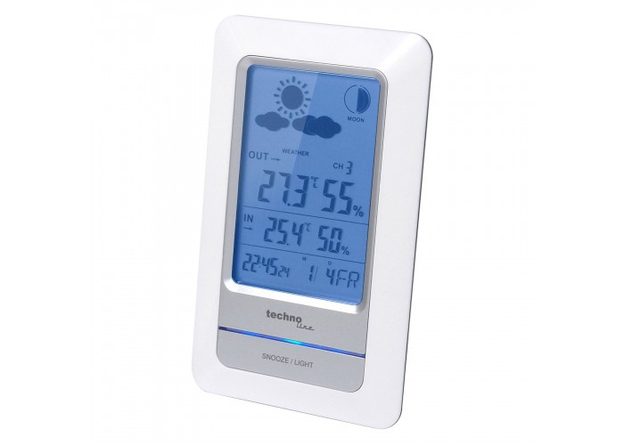 Метеостанція Technoline WS6740 White/Silver (WS6740)