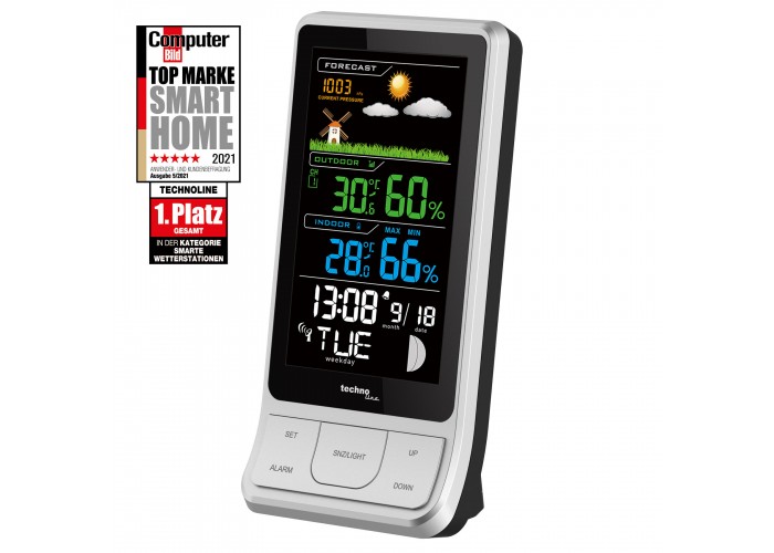 Метеостанція Technoline WS6441 Black/Silver (WS6441)