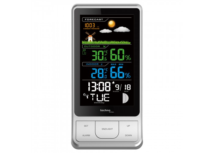 Метеостанція Technoline WS6441 Black/Silver (WS6441)