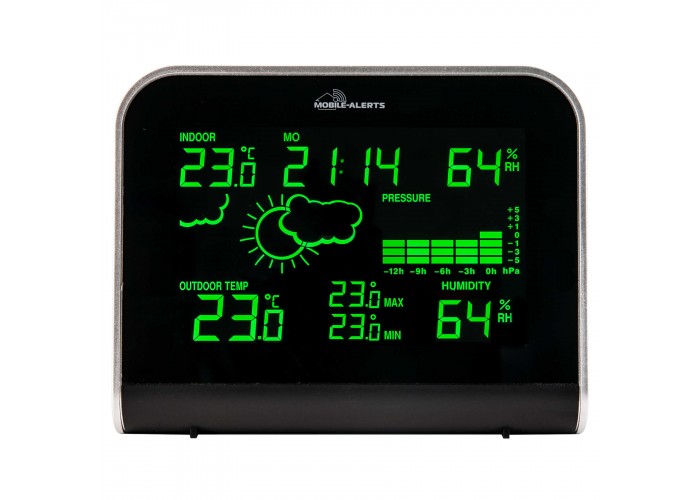 Метеостанція Technoline Mobile Alerts MA10920 IT Black/Silver (MA10920)