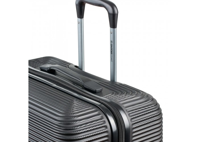 Валіза Swissbrand Cairo (M) Black (SWB_LHCAI001M)
