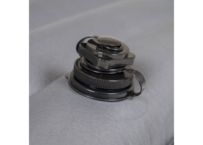 Килимок надувний Bo-Camp Flex Built-in Pump 194x70x10 cm Anthracite (3106605)