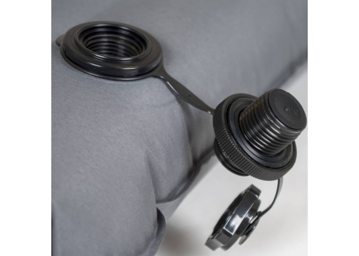 Килимок надувний Bo-Camp Flex Built-in Pump 194x70x10 cm Anthracite (3106605)