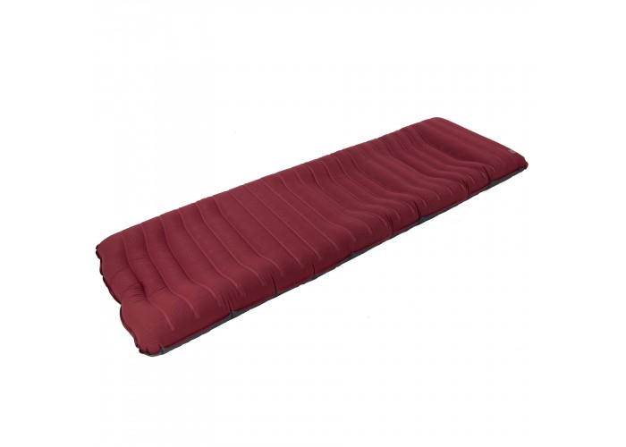 Килимок надувний Bo-Camp Laticuda Ergonomic Gold 191x60x14 cm Grey/Red (3107105)