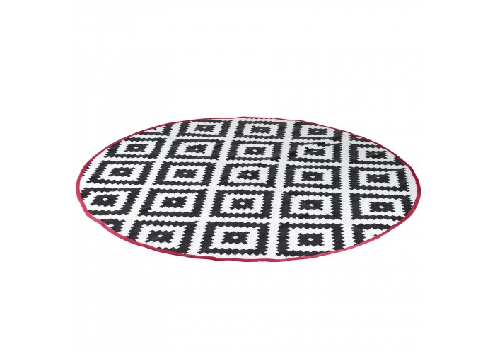 Килимок для пікніка Bo-Camp Falconwood Round Black/White (4271100)