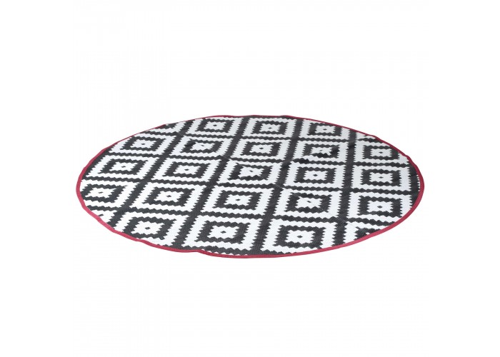 Килимок для пікніка Bo-Camp Falconwood Round Black/White (4271100)