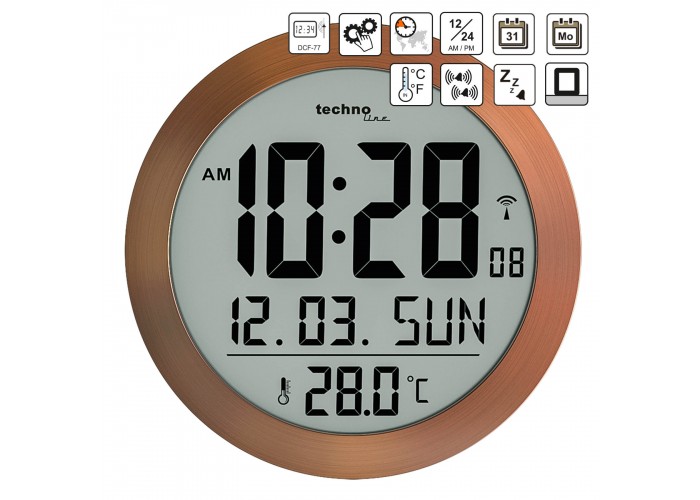 Годинник настінний Technoline WS8038 Cooper (WS8038)