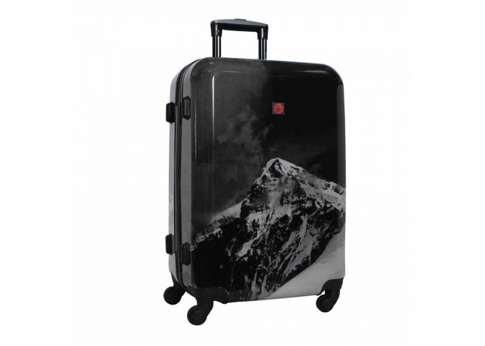 Валіза Swissbrand Verbier (M) Black (SWB_LHVER001M)