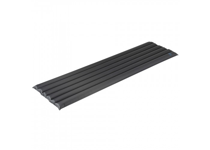 Килимок надувний Bo-Camp Delux 185x50x6.3 cm Grey (3106602)