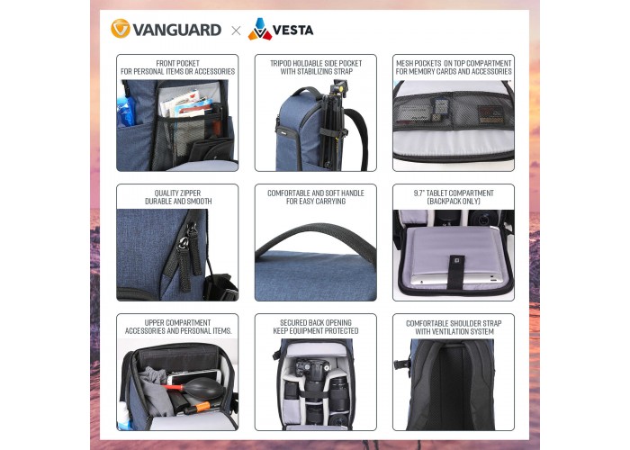 Рюкзак Vanguard Vesta Aspire 41 Gray (Vesta Aspire 41 GY)
