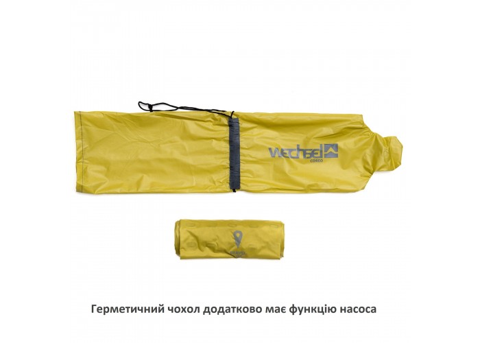 Килимок надувний Wechsel Coreo Double-Tube TL Lemon/Grey (233122)