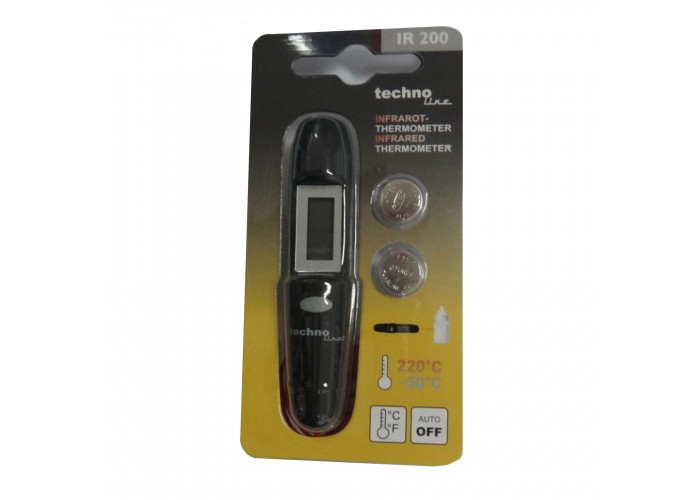 Термометр інфрачервоний Technoline IR200 Black (IR200)