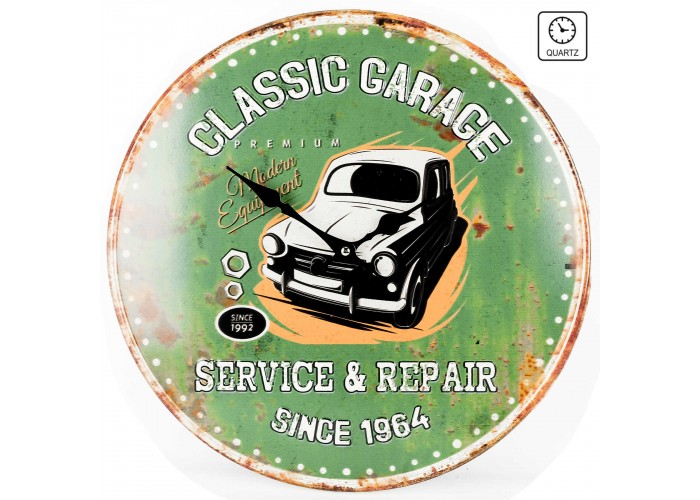 Годинник настінний Technoline 596579 Classic Garage (596579)