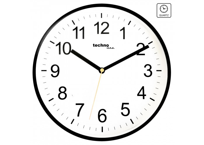 Годинник настінний Technoline WT630 White/Black (WT630)