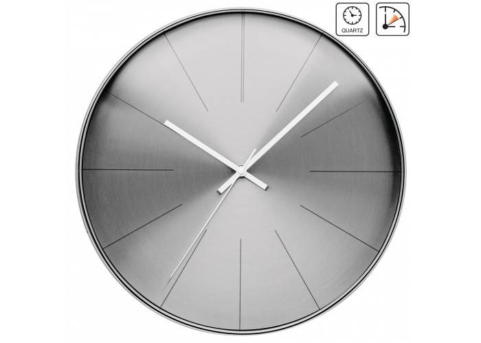 Годинник настінний Technoline WT2410 Silver (WT2410 grau)