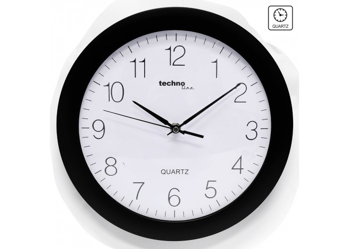 Годинник настінний Technoline WT7000 Black (WT7000 schwarz)