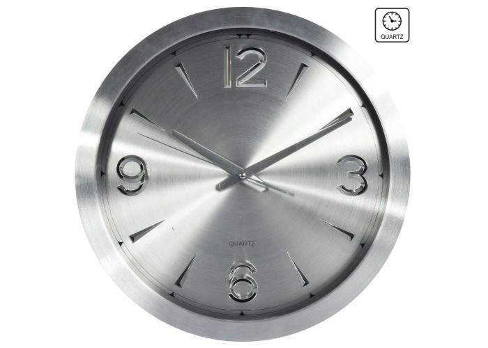 Годинник настінний Technoline 634911 Metal Silver (634911)